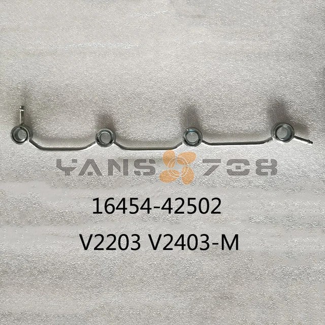 FOR KUBOTA V2203/2403 Engine Overflow Pipe Injector Return Pipe 16454