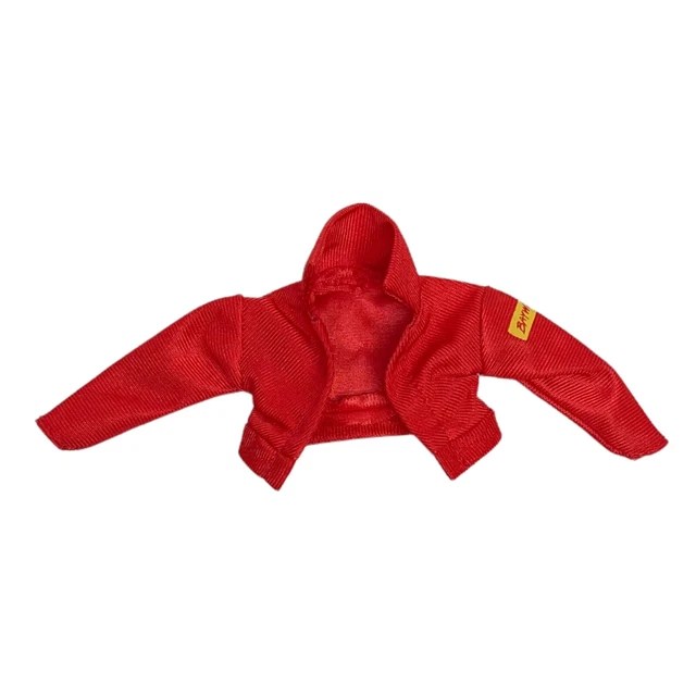 BARBIE DOLL RED BAYWATCH Jacket Beach Clothes Lifeguard Wear Vintage