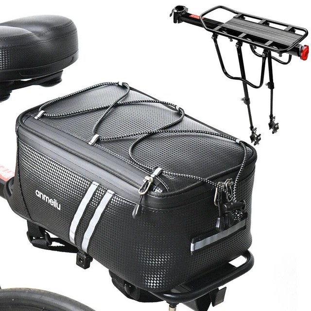 REAR BIKE RACK Bicycle Cargo Rack Luggage Carrier Holder Pannier