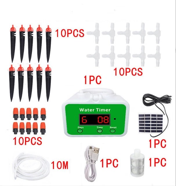 AUTOMATIC IRRIGATION WATER Drip Kit Plant Watering System Watering