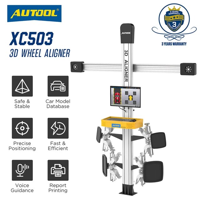 3D WHEEL ALIGNMENT Machine Tire Aligner System Fully Automatic Wheel