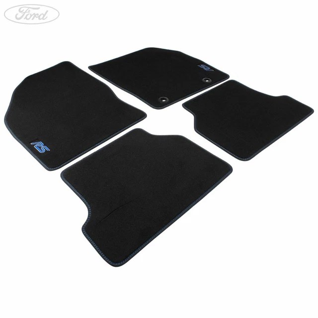 GENUINE FORD FOCUS Mk2 RS Front & Rear Floor Mats Kit Velour 20102011 1549989 £55.94 PicClick UK
