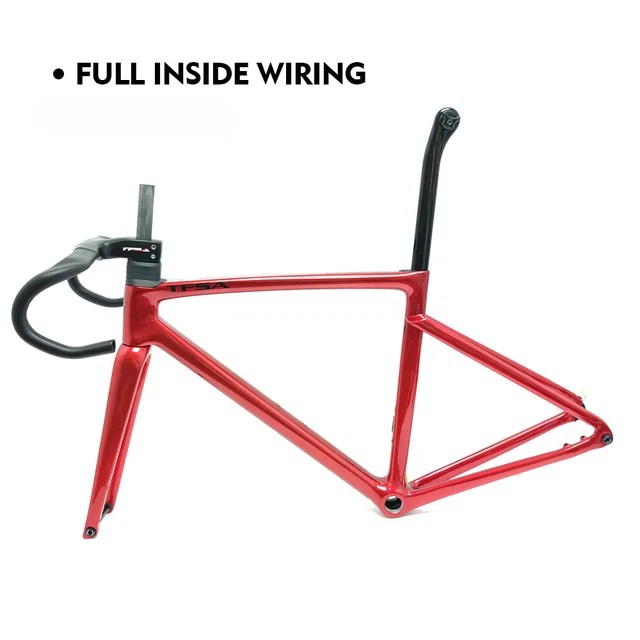 CARBON FIBER ROAD Bike Frame Internal Routing Disc Brake Bicycle