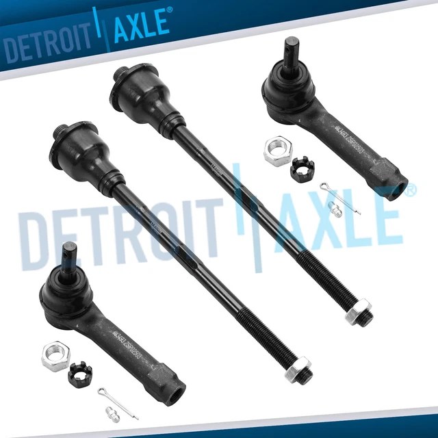 FRONT INNER & Outer Tie Rods for Chevy Silverado GMC Sierra 1500 Tahoe