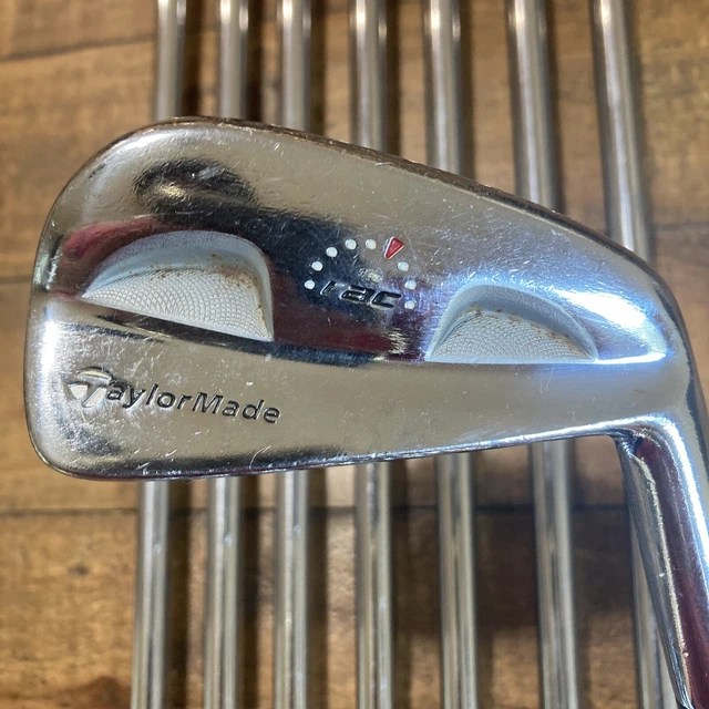 TAYLORMADE RAC COIN Iron Set 3PW, FCM Rifle 6.0 Stiff Flex