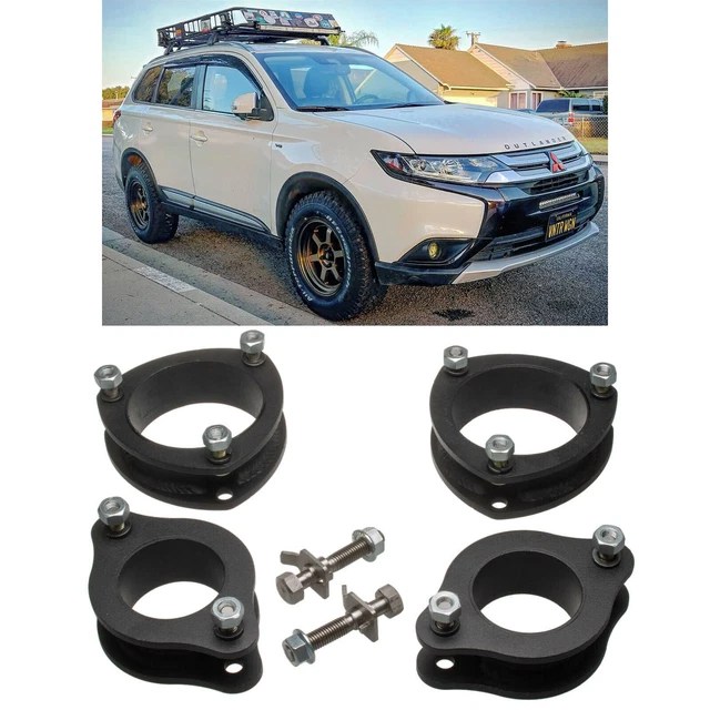 TEMA4X4 FRONT + Rear 2" 50mm Lift Kit for Mitsubishi OUTLANDER 2006