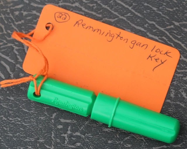 REMINGTON GUN LOCK Key 5.00 PicClick