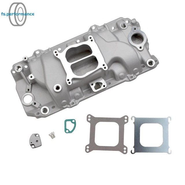 FOR BBC BIG Block Chevy Dual Plane Intake Manifold Oval Ports W
