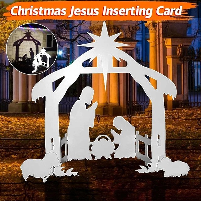 OUTDOOR NATIVITY SET WeatherproofOutdoor Nativity Scene For Yards