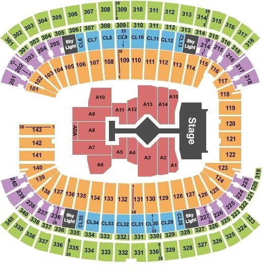 2 TICKETS - Taylor Swift The Eras Tour Concert Ticket - Gillette 5/20