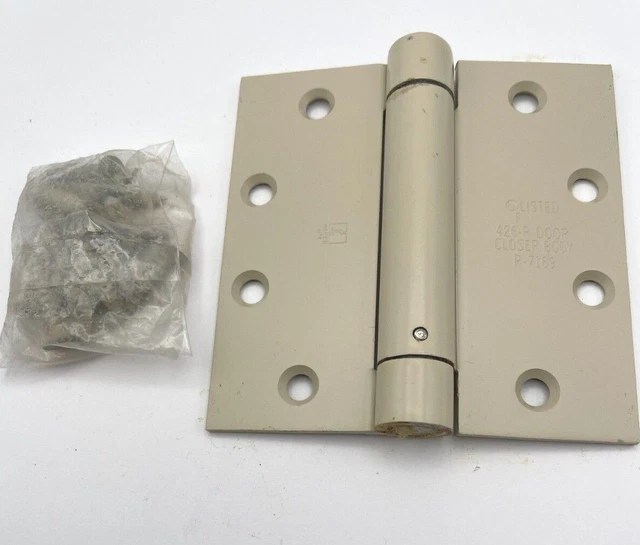 HAGER, COMMERCIAL TEMPLATE, Full Mortise Spring Hinge, Hhi 1250, 4 1/2
