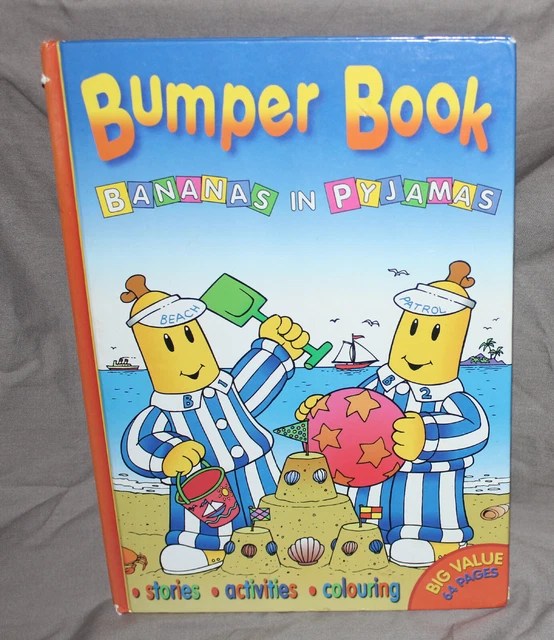 BANANAS IN PYJAMAS Bumper Book Stories Activities Colouring HC 16.00