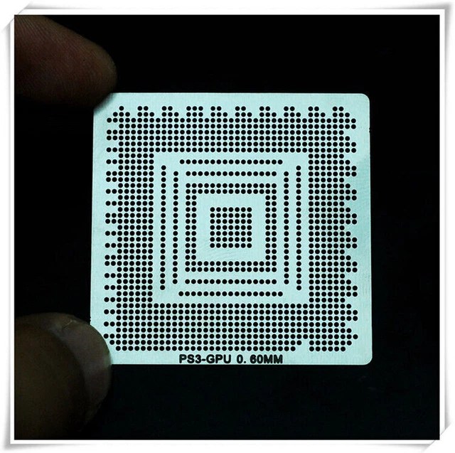 2PC DIRECT HEATING Stencil For PS3GPU PS3CPU Reballing Tin Planting