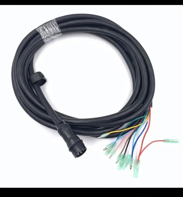 YAMAHA OUTBOARD SIDE Remote Control Box main wire Harness10pin 5m 688