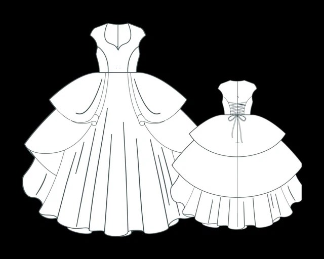 CUSTOM BELLE COSPLAY Sewing Pattern Digital PDF 4.99 PicClick