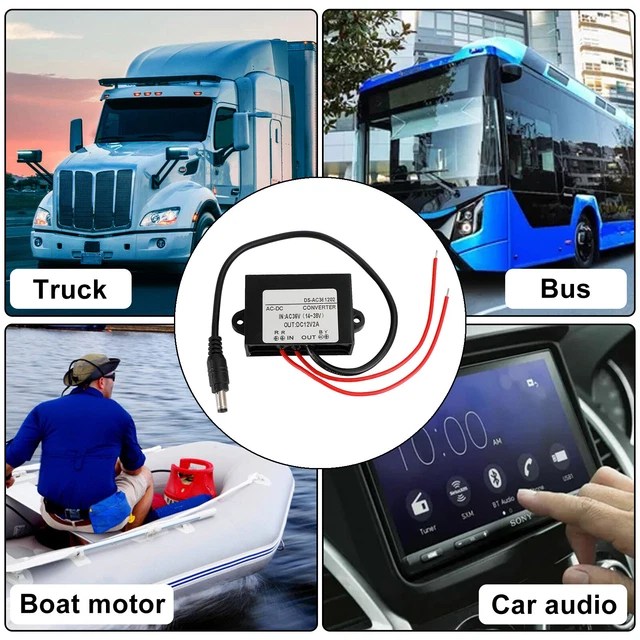 ACDC BUCK CONVERTER Step Down Module USB Power Supply AC 36V to DC12V