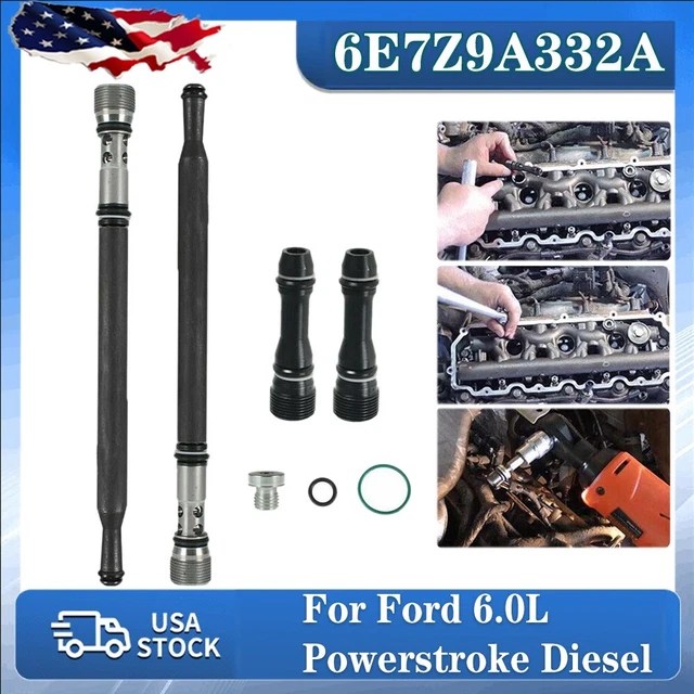 DIY UPDATED STAND Pipe / Dummy Plug Kit For Ford 6.0L Powerstroke