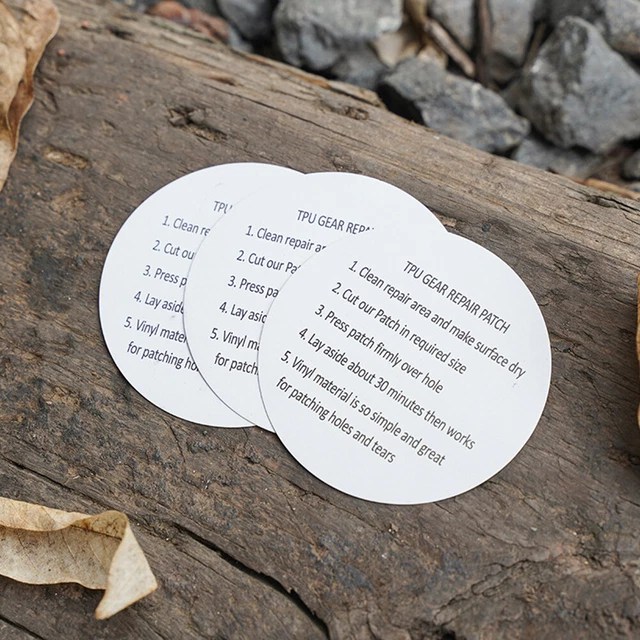 ROUND TPU REPAIR Patch Waterproof Transparent Pools Repair Glue for Air