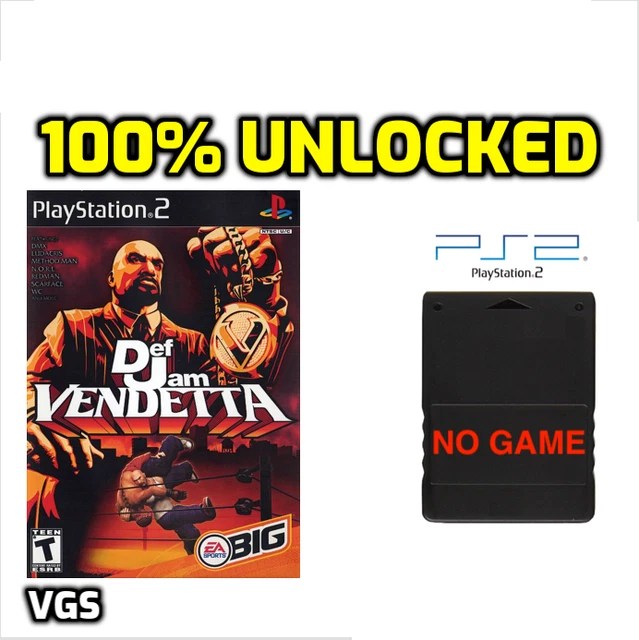 PS2 DEF JAM Vendetta Memory Card All Characters and Stages Unlocked 25.15 PicClick CA