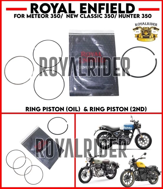 ROYAL ENFIELD &RING PISTON OIL & 2ND" For Meteor 350/New Classic 350