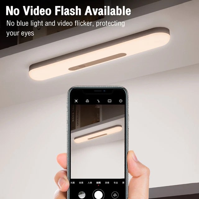 STRIP LIGHT LED PIR Motion Sensor USB Rechargeable