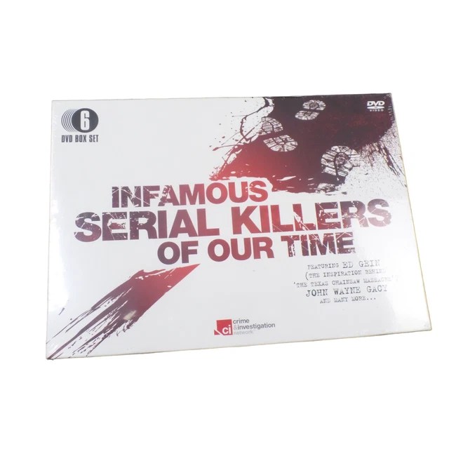 CRIME & INVESTIGATION NETWORK Infamous Serial Killers Of Our Time 6 DVD