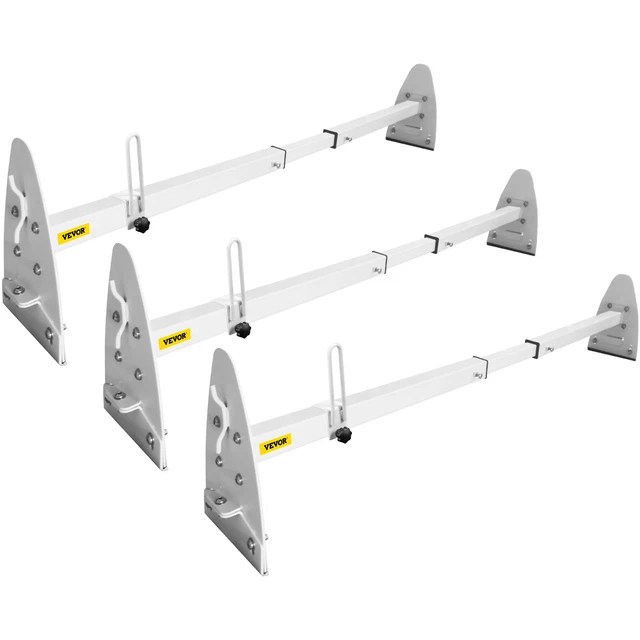 VEVOR ROOF LADDER Rack Van Ladder Rack with Ladder Stoppers 52"64" 3