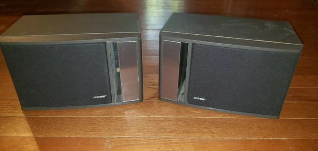BOSE MODEL 141 Full Range Compact Bookshelf Home Stereo Speakers Pair