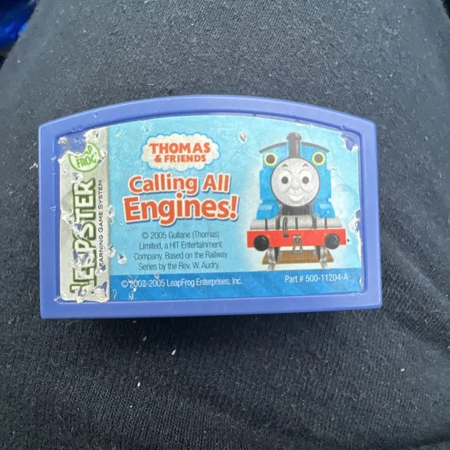 LEAPSTER THOMAS AND Friends Calling All Engines Game Cartridge leapfrog