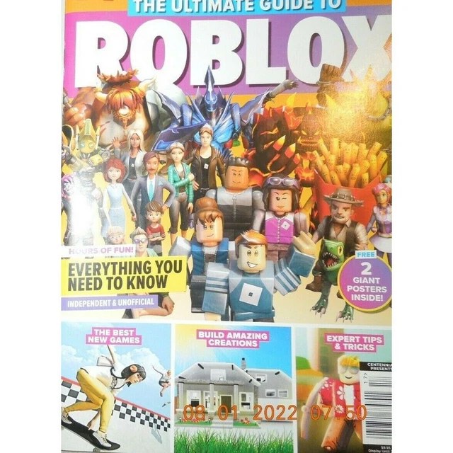 ROBLOX ULTIMATE GUIDE EVERYTHING YOU NEED TO KNOW 2 giant posters NEW