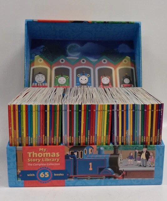THOMAS THE TANK Engine Story Library Complete Collection 65 Books Boxed