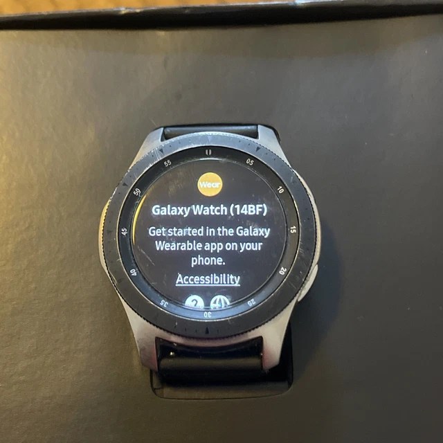 SAMSUNG SMR800 GALAXY Bluetooth Smart Watch Silver £50.00