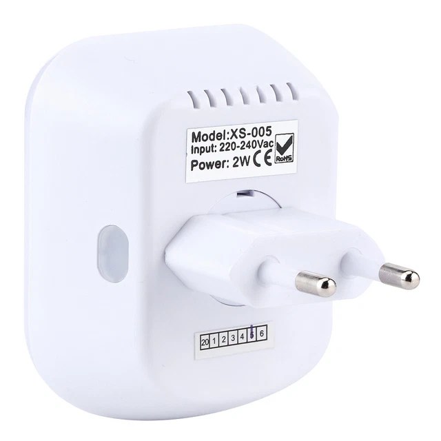 2W LED INFRARED Induction Lamp PIR Sensor Night Light For Bedroom EU