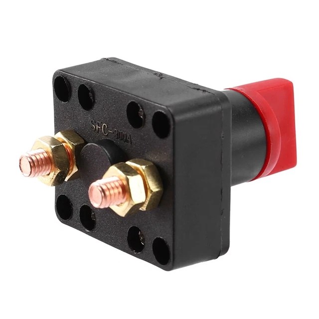 BATTERY SWITCH DISCONNECT Switch Isolator Cut OFF Switch for Car Boa