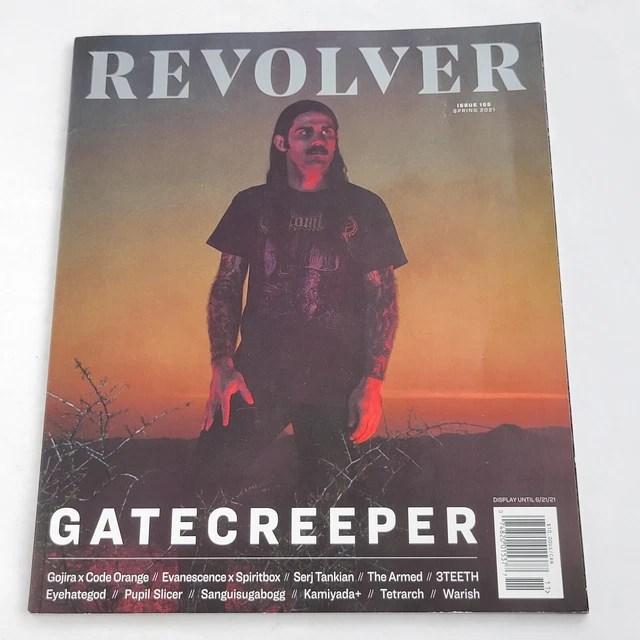 GATECREEPER REVOLVER MAGAZINE Spring 2021 Rock Metal Music Gojira 15.