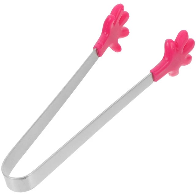 COOKING TONGS BBQ Mini Kitchen Utensils Buffet Appetizer Cake Child £4.