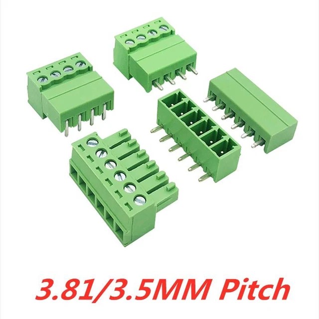 PCB SCREW TERMINAL Block Connector Plug Pin Header Socket 2/3/4/5/6/7