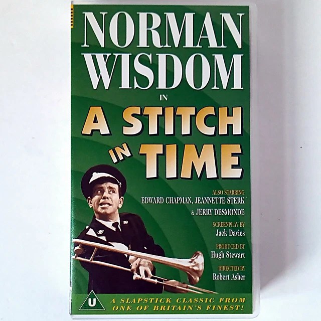 A STITCH IN Time Norman Wisdom (VHS Cassette, 1997 Cinema Club) Tested £2.49 PicClick UK