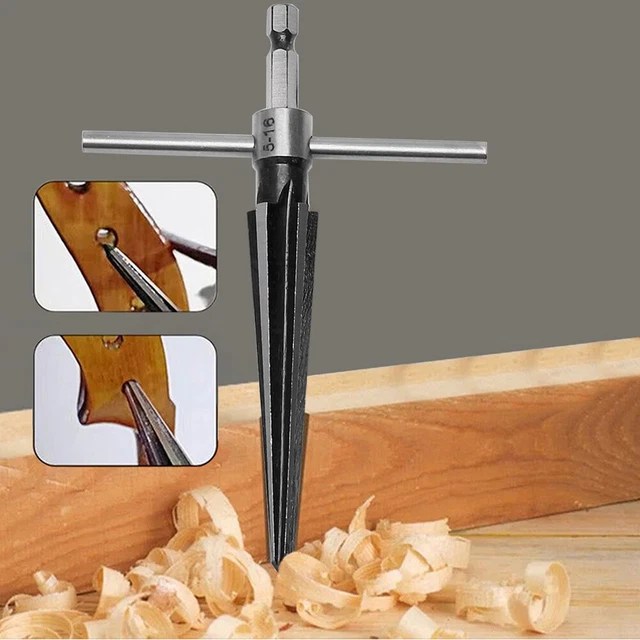 HAND TAPER REAMERS Steel Taper Reamer Chamfer Reaming Woodworker