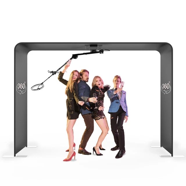 OVERHEAD 360 PHOTO Booth Video Booth Platform Automatic Spinner
