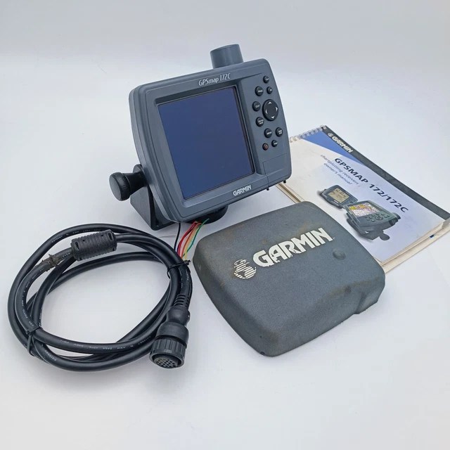 GARMIN GPSMAP 172C chartplotter Build In GPS Ant w/ Mount Cable Marine