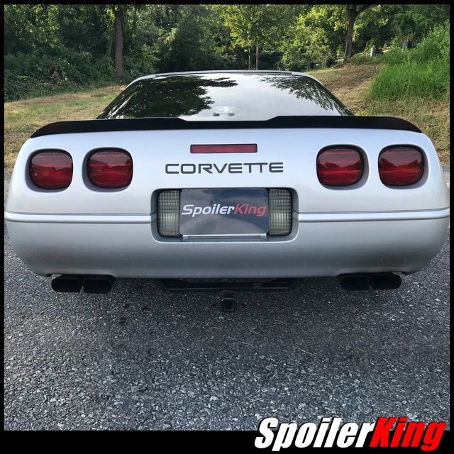 SPOILERKING REAR TRUNK Spoiler DUCKBILL (Fits Corvette C4 19841996