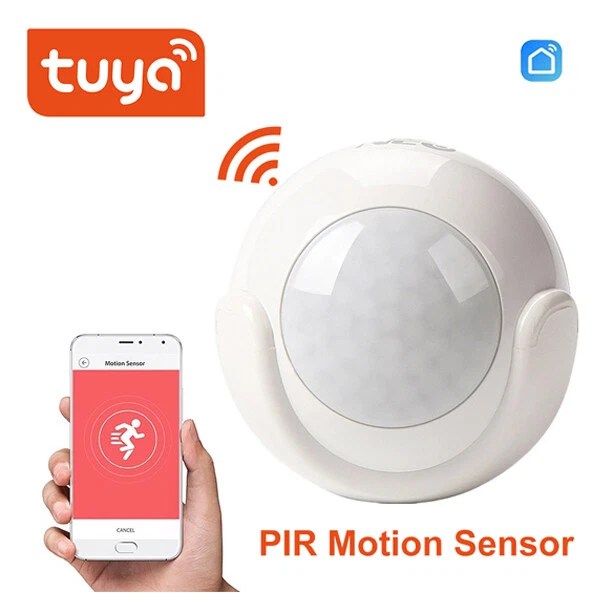 SMART WIFI PIR Motion Movement Sensor Detector Home Alarm Security TUYA
