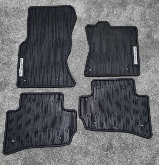GENUINE RANGE ROVER Velar Rubber Car Mats All Weather 2017 Onwards £120