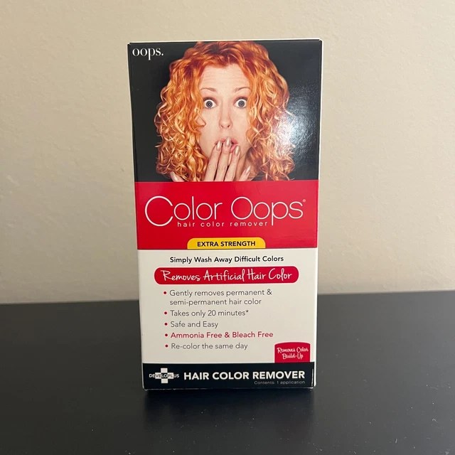 DEVELOPLUS COLOR OOPS Extra Strength Hair Color Remover New in Box 15.