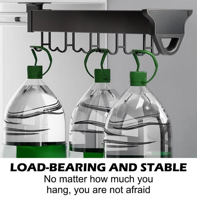 ADJUSTABLE CLOTHES RAILS Wardrobe Pull Out Retractable Clothes