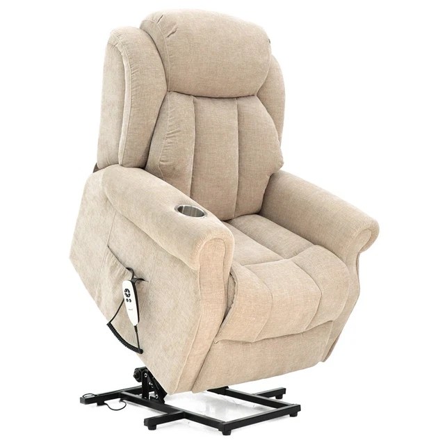 MOBILITYPLUS+ LANGHAM DUAL Motor Riser Recliner Chair Heat and Massage