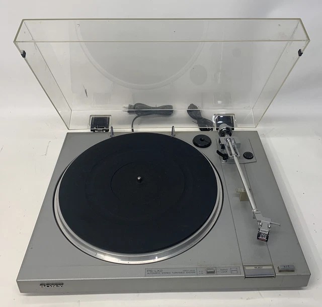 SONY PSLX2 DIRECT Drive Turntable Record Player w/ Cover and Cartridge