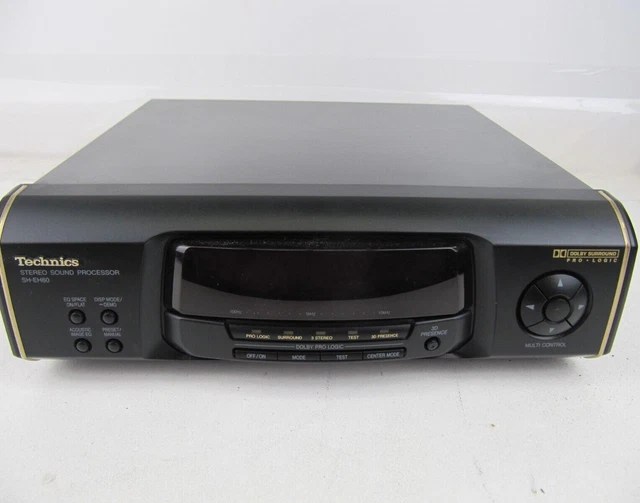 TECHNICS SHEH60 STEREO System Stereo Sound Processor Digital Made In