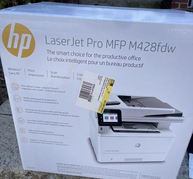 HP LASERJET PRO MFP M428fdw AllInOne Printer 750.00 PicClick